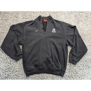 Vintage Utah State Aggies Sweatshirt Adult Small Black Embroidered Softball Zip